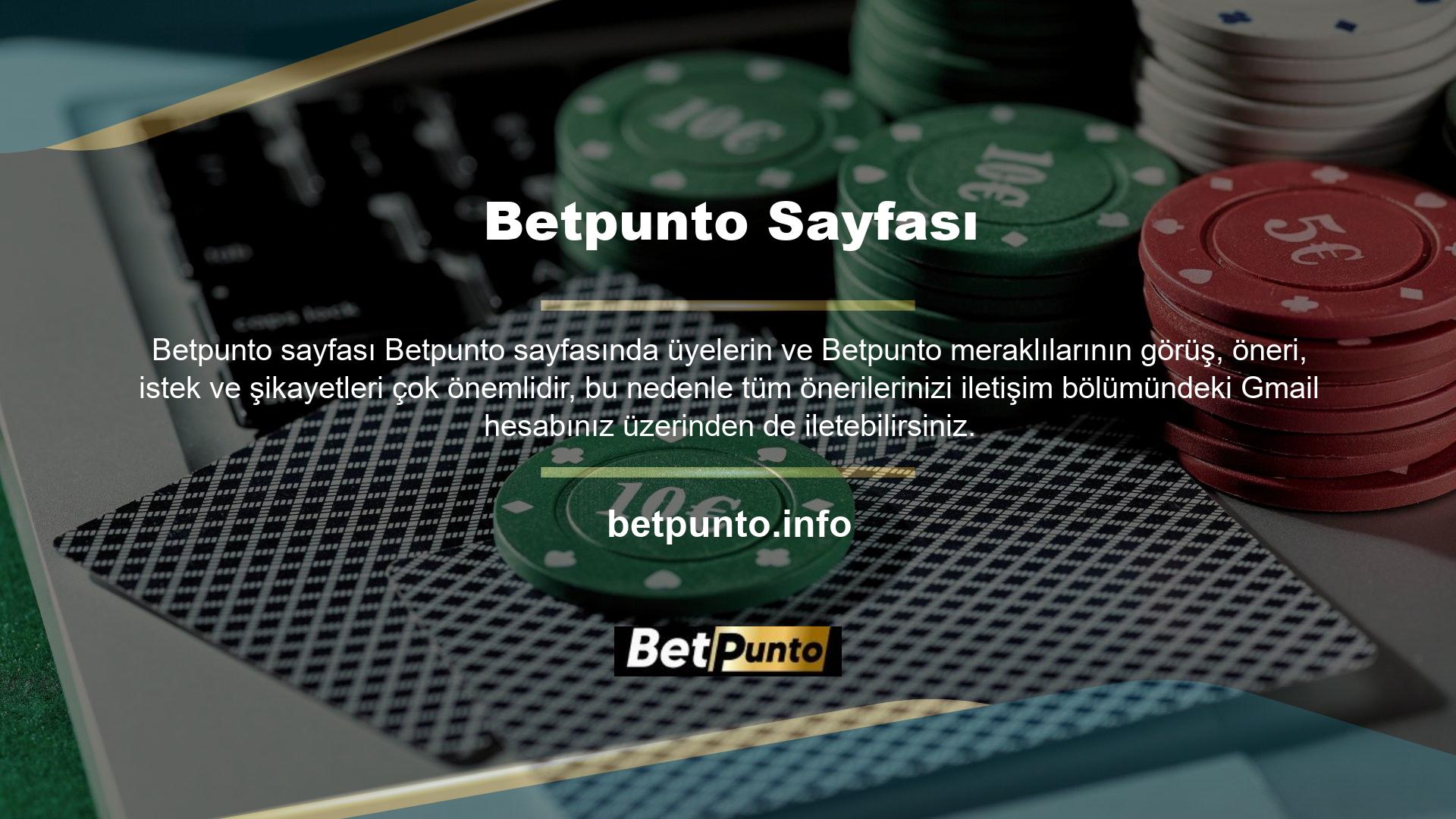Betpunto para kazanmak isteyenlerin ilk tercihlerinden biri olan Betpunto web sitesi birbirinden farklı oyun çeşitleriyle müşterilerinin yüzünü güldürüyor
