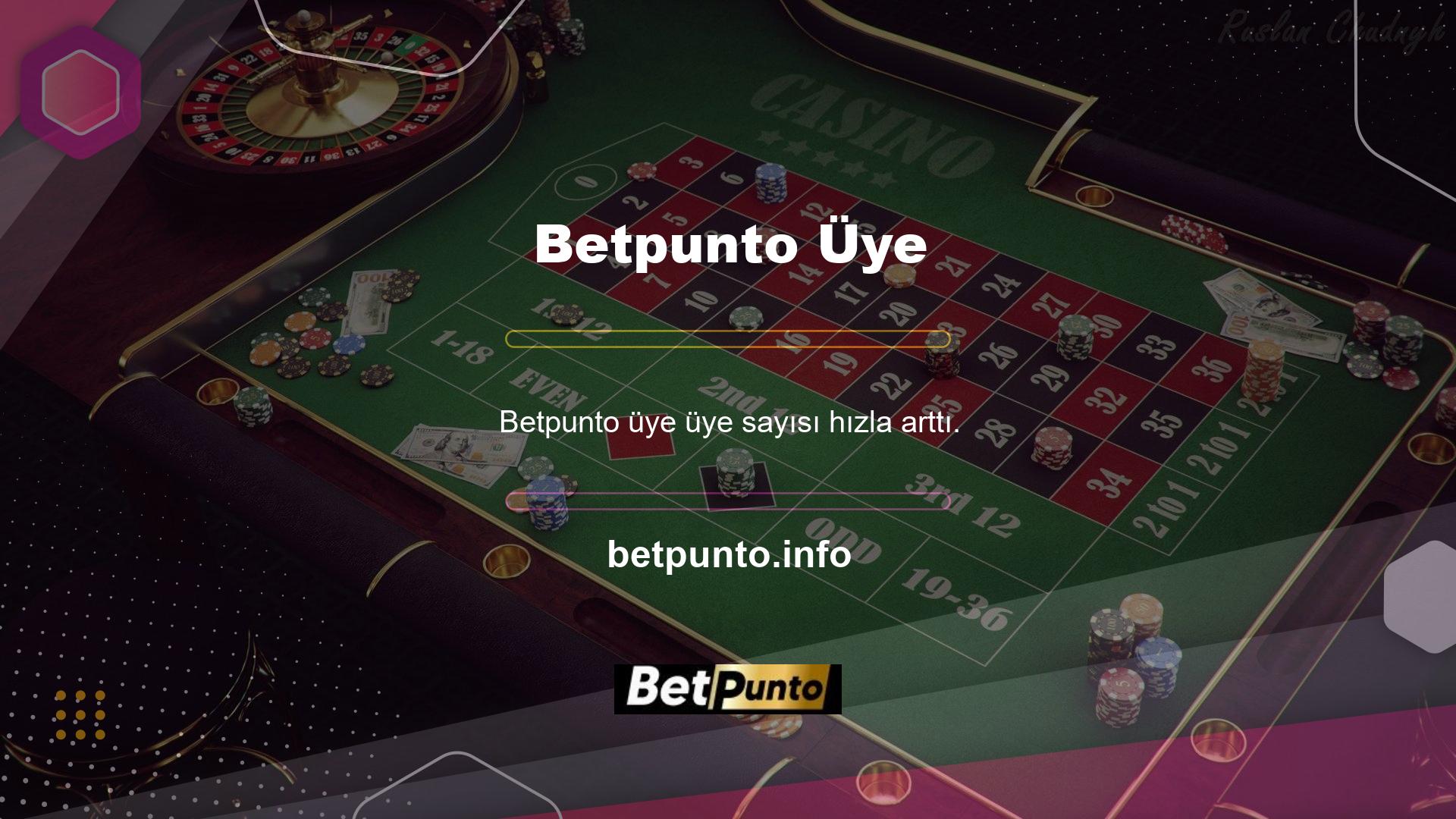 En çok abone olunan web sitelerinden biri Betpunto web sitesidir