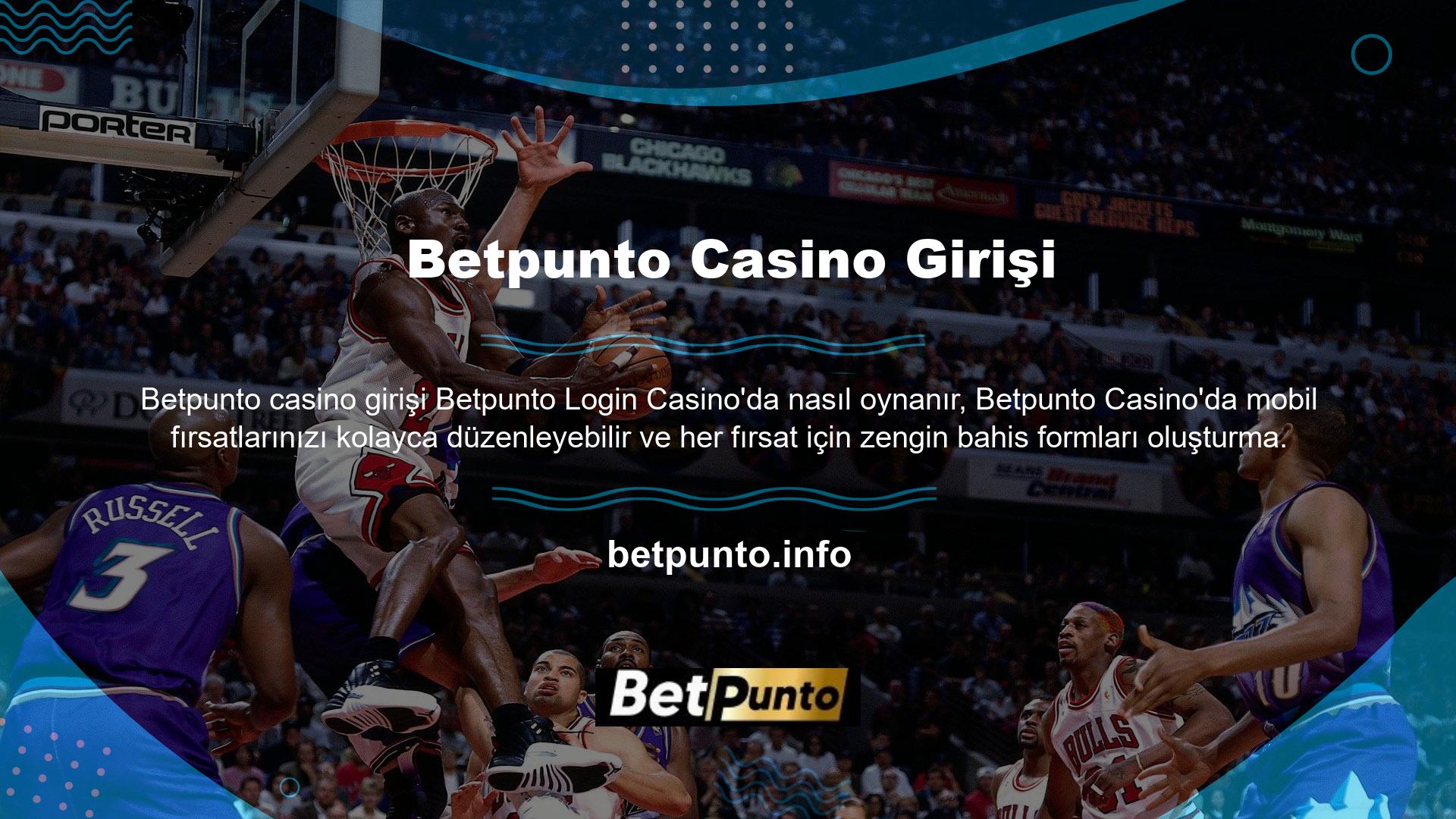 Betpunto Mobile'da Casino'nun nasıl oynanacağı sorusunun cevabı çok basit